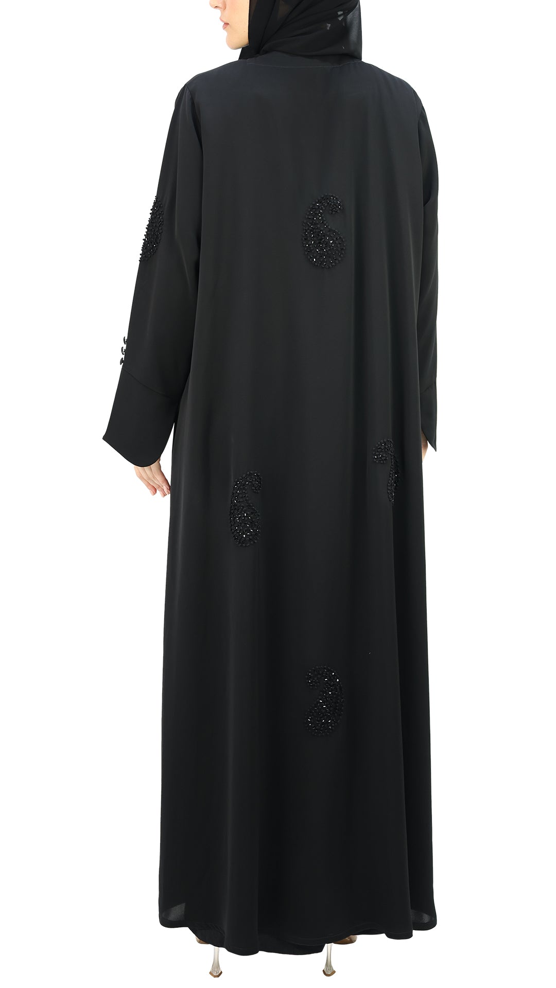 Elegant Handwork Beads Abaya