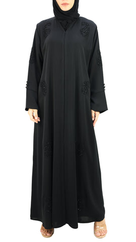 Elegant Handwork Beads Abaya